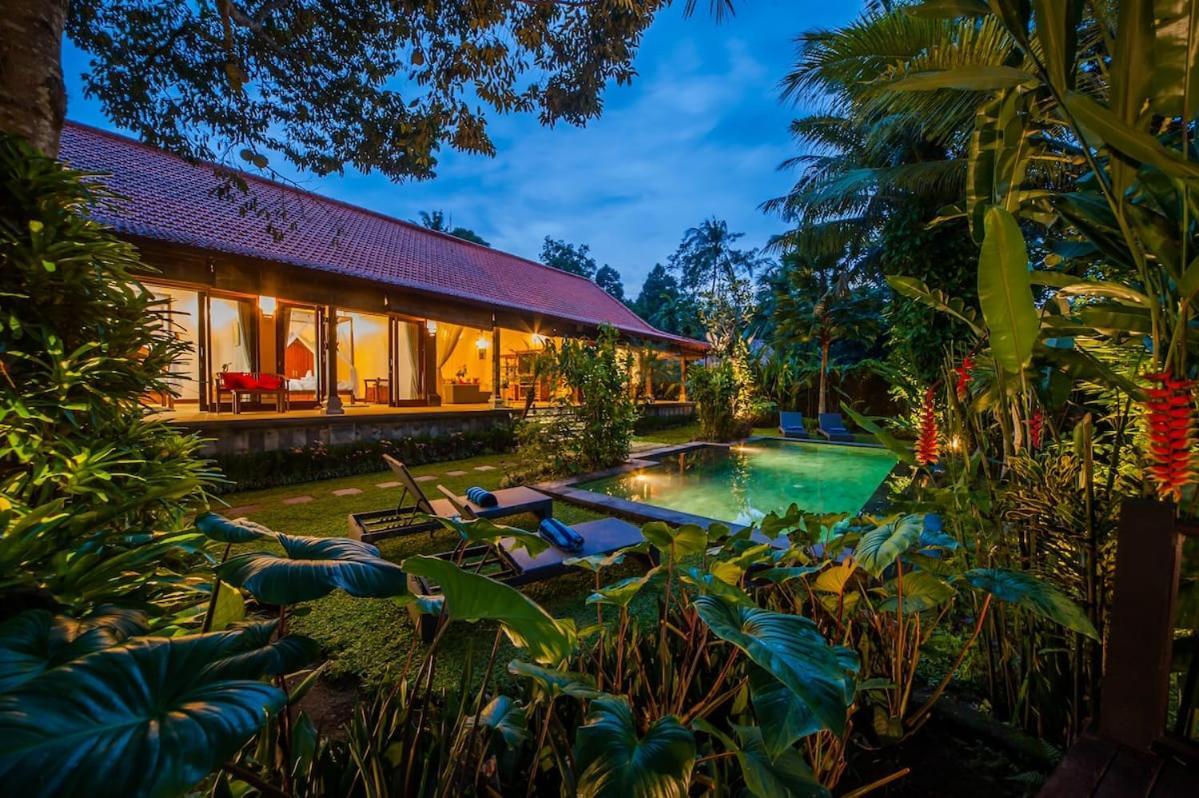 Luxury 3Br Infinity Jungle View Aashaya Villa Ubud Exterior photo