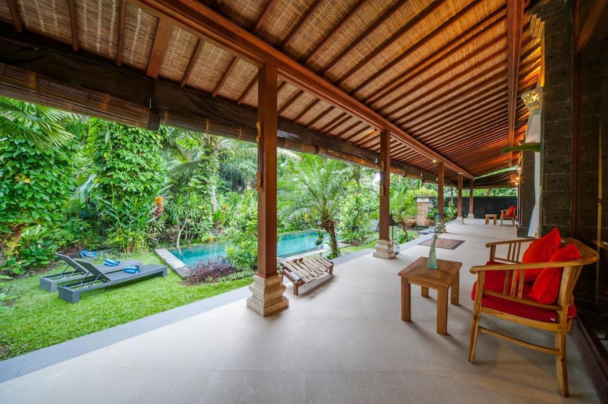 Luxury 3Br Infinity Jungle View Aashaya Villa Ubud Exterior photo
