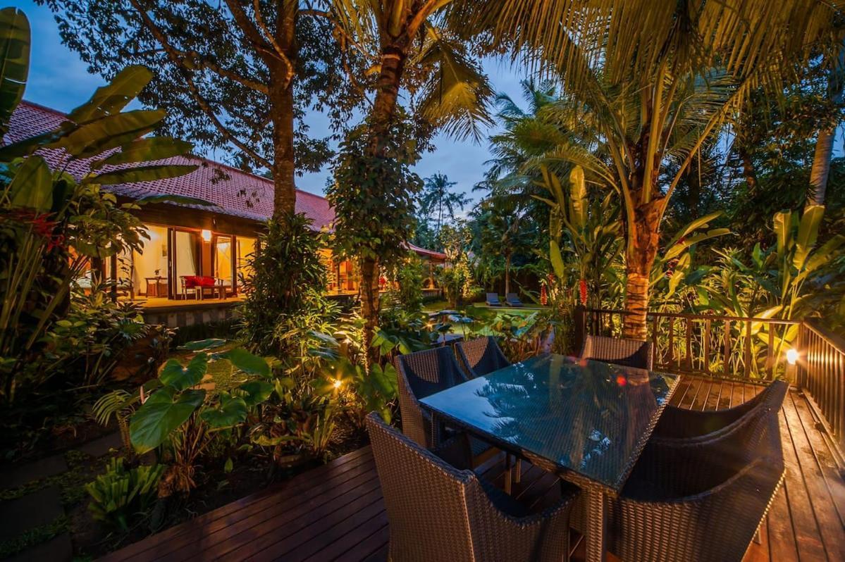 Luxury 3Br Infinity Jungle View Aashaya Villa Ubud Exterior photo
