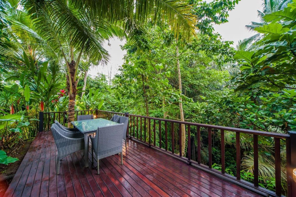 Luxury 3Br Infinity Jungle View Aashaya Villa Ubud Exterior photo