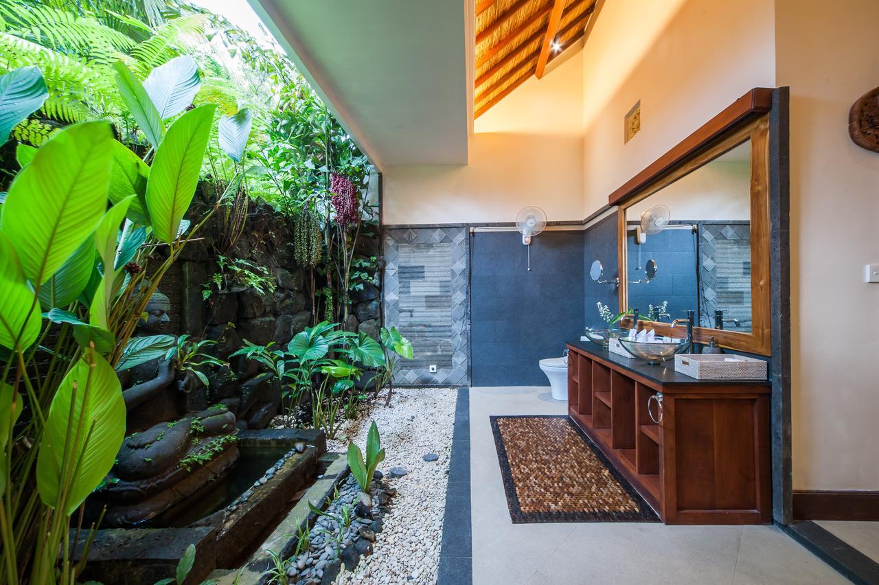 Luxury 3Br Infinity Jungle View Aashaya Villa Ubud Exterior photo
