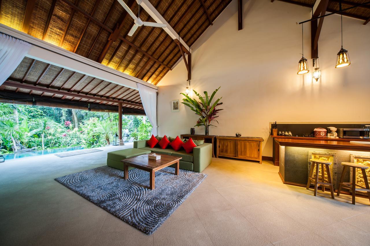 Luxury 3Br Infinity Jungle View Aashaya Villa Ubud Exterior photo